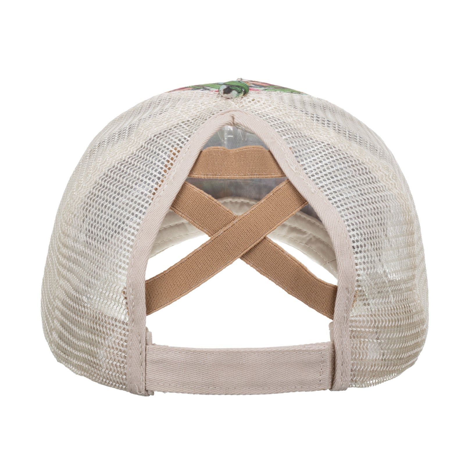 Wholesale Cactus striped cross mesh baseball cap